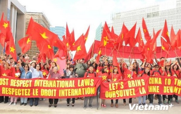 Meeting de la diaspora vietnamienne en Belgique contre les agissements chinois